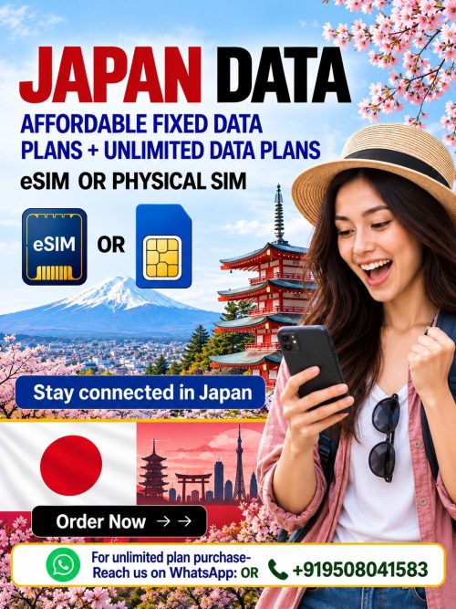 Hubbing Ecom Pvt Ltd | Symbaa  – Global eSIM & Travel SIM|Japan eSIM & Travel SIM — Unlimited & Data Plans for Japan