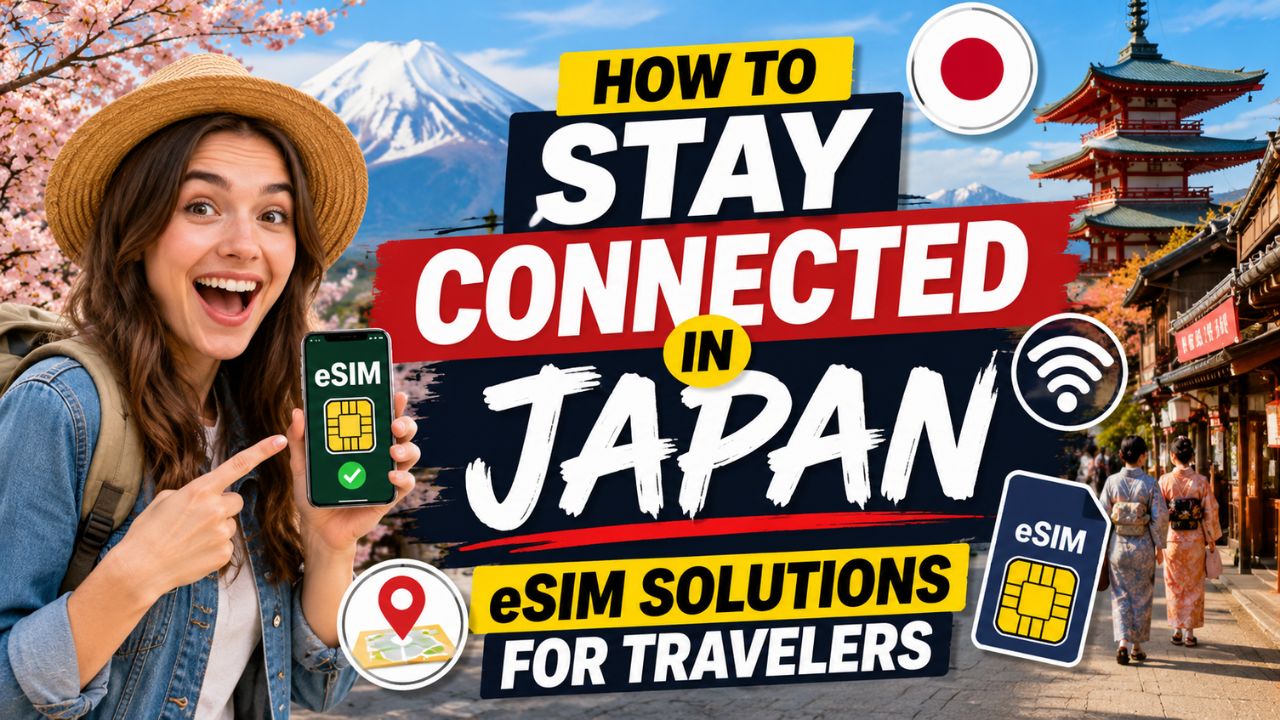 Hubbing Ecom Pvt Ltd | How to Stay Connected in Japan: eSIM Solutions for Travelers