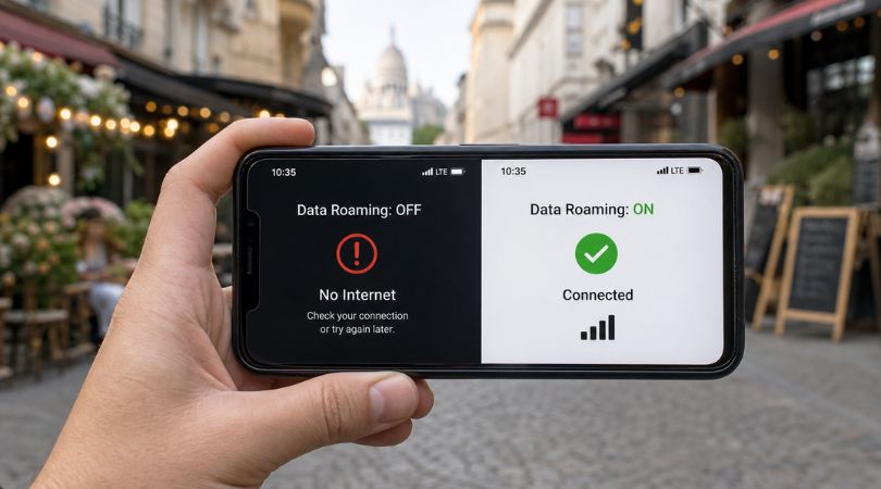 Hubbing Ecom Pvt Ltd | Should Data Roaming Be ON or OFF With a Travel eSIM? (The Answer Is Counterintuitive)