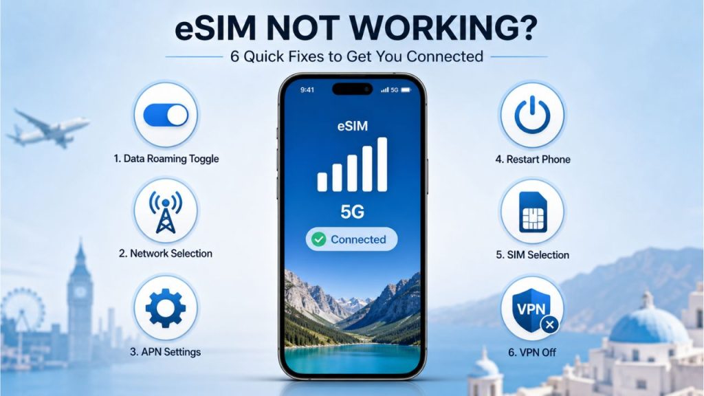 Hubbing Ecom Pvt Ltd | Complete eSIM Troubleshooting Guide — Why It's Not Working & How to Fix It
