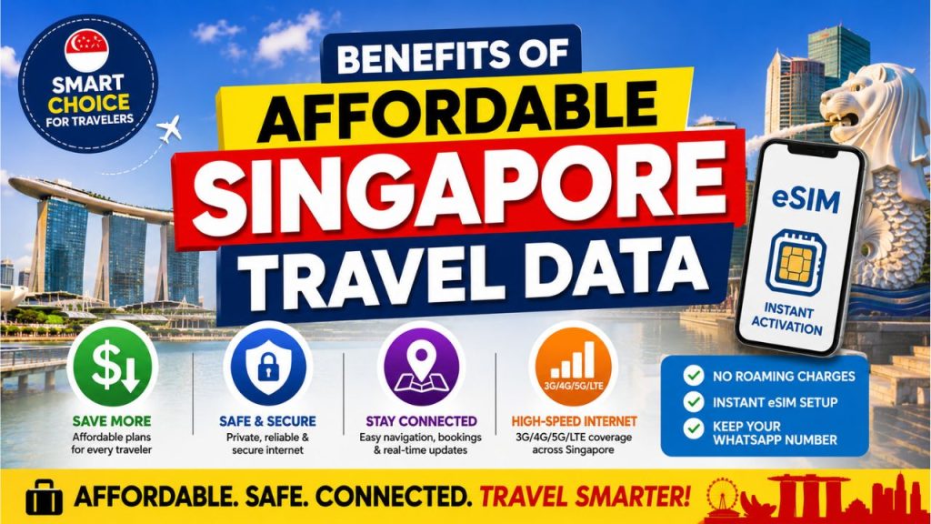 Hubbing Ecom Pvt Ltd | Affordable eSIM for Singapore: Safe High‑Speed Data for International Tourists