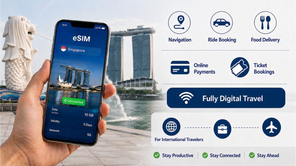 Hubbing Ecom Pvt Ltd | Affordable eSIM for Singapore: Safe High‑Speed Data for International Tourists