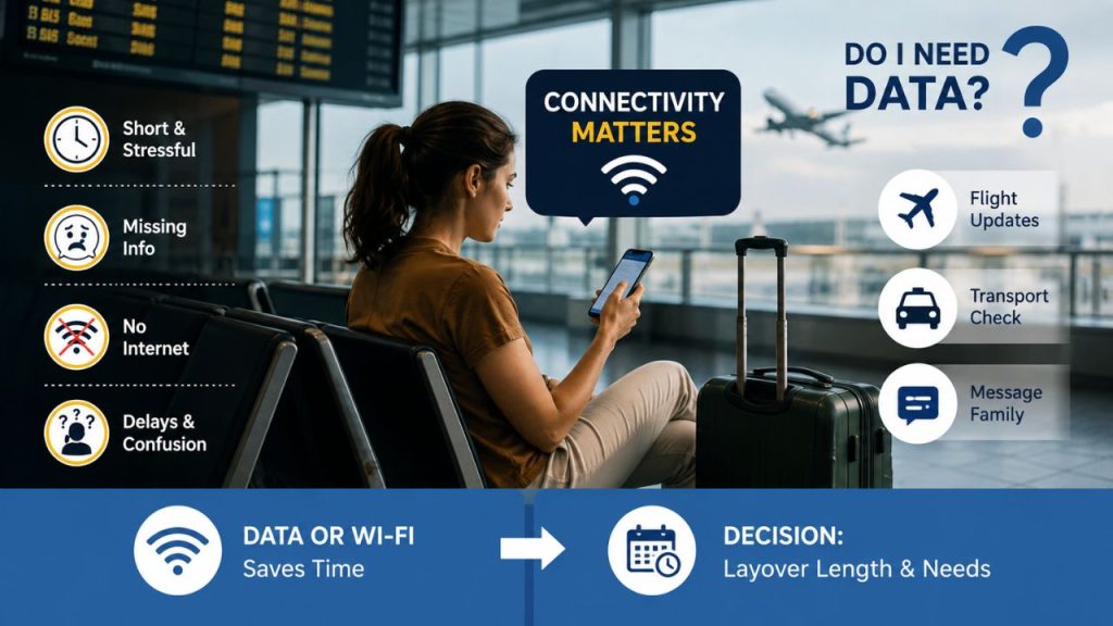 Hubbing Ecom Pvt Ltd | eSIM for Short Layovers and Airport Transit: Do You Really Need Data for 2–6 Hours?