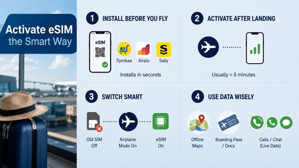 Hubbing Ecom Pvt Ltd | eSIM for Short Layovers and Airport Transit: Do You Really Need Data for 2–6 Hours?