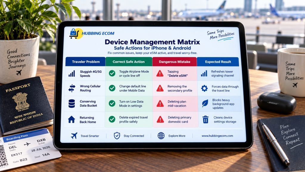 Hubbing Ecom Pvt Ltd | Symbaa  – Global eSIM & Travel SIM | Never Delete Your Travel eSIM: What Happens When You Tap 'Delete eSIM' & How to Recover