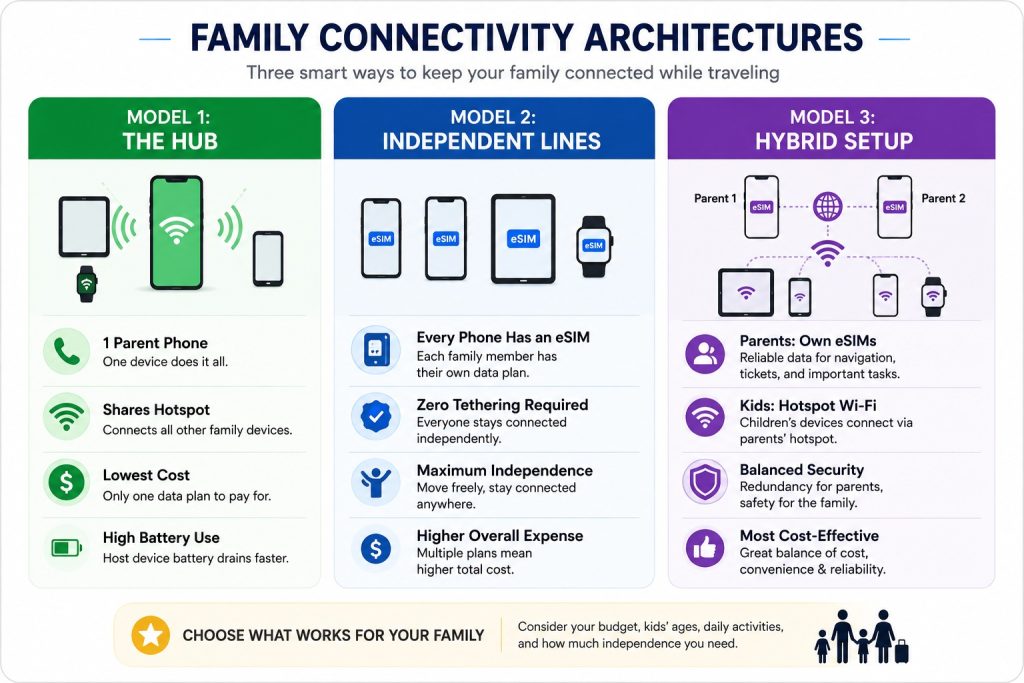 Hubbing Ecom Pvt Ltd | Symbaa  – Global eSIM & Travel SIM | eSIM for Family Travel: How to Connect Multiple Devices Without Overpaying