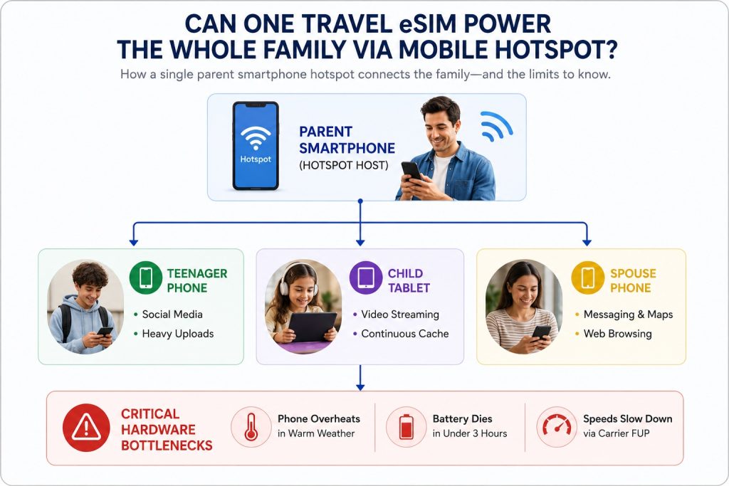 Hubbing Ecom Pvt Ltd | Symbaa  – Global eSIM & Travel SIM | eSIM for Family Travel: How to Connect Multiple Devices Without Overpaying