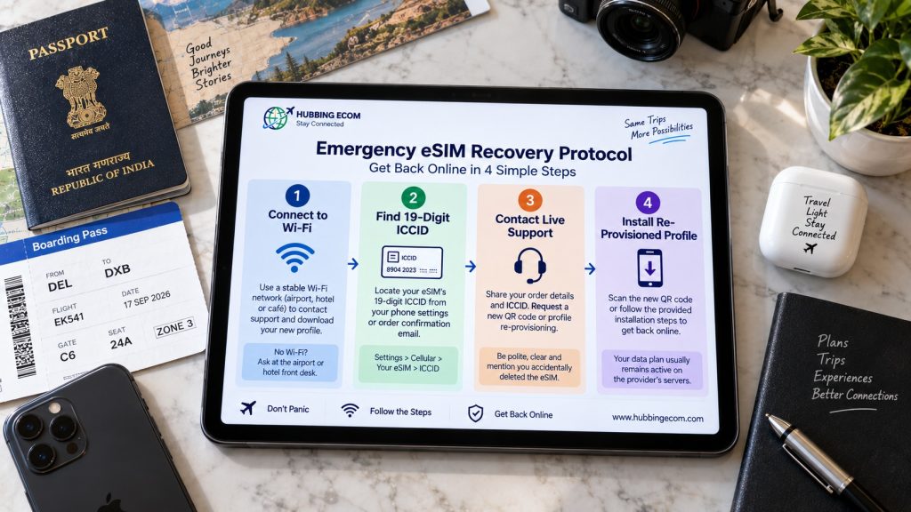 Hubbing Ecom Pvt Ltd | Symbaa  – Global eSIM & Travel SIM | Never Delete Your Travel eSIM: What Happens When You Tap 'Delete eSIM' & How to Recover