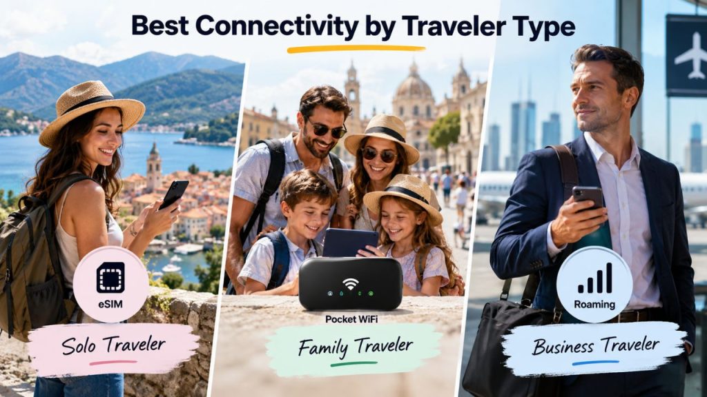 Hubbing Ecom Pvt Ltd | Symbaa  – Global eSIM & Travel SIM | eSIM vs Pocket WiFi vs International Roaming: Which Is Best for Your Trip in 2026?