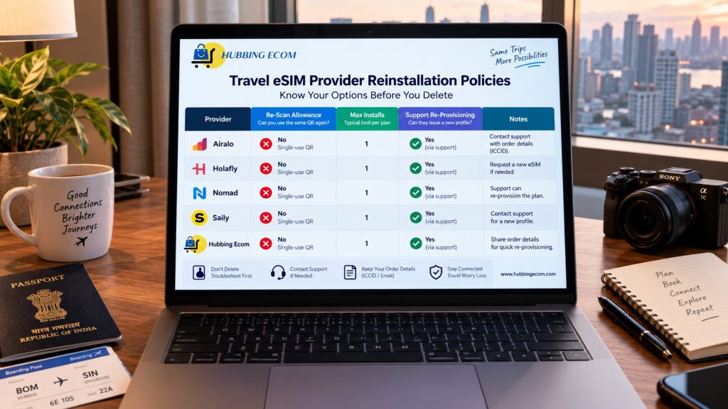 Hubbing Ecom Pvt Ltd | Symbaa  – Global eSIM & Travel SIM | Never Delete Your Travel eSIM: What Happens When You Tap 'Delete eSIM' & How to Recover