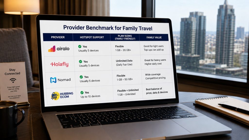 Hubbing Ecom Pvt Ltd | Symbaa  – Global eSIM & Travel SIM | eSIM for Family Travel: How to Connect Multiple Devices Without Overpaying