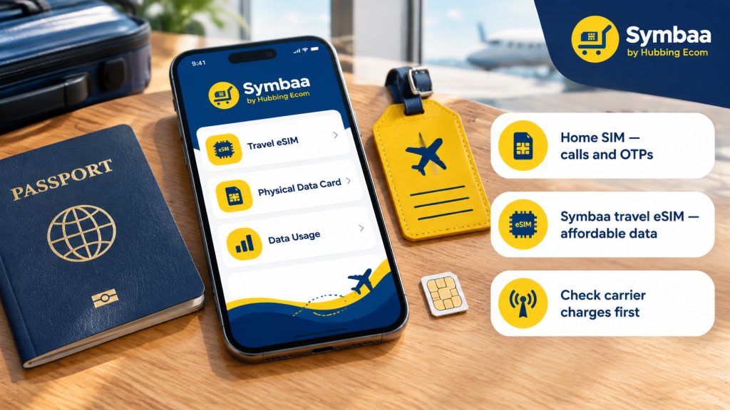 Hubbing Ecom Pvt Ltd | Symbaa  – Global eSIM & Travel SIM | Does Travel eSIM Support Wi-Fi Calling? How to Check Your Phone
