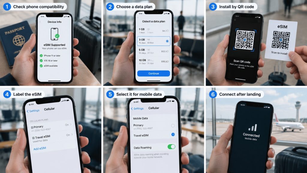 Hubbing Ecom Pvt Ltd | Symbaa  – Global eSIM & Travel SIM | eSIM for the First Time: A Complete Beginner’s Step-by-Step Setup Guide