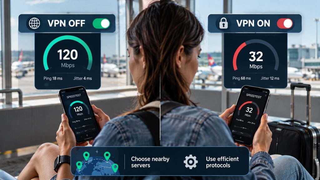 Hubbing Ecom Pvt Ltd | Symbaa  – Global eSIM & Travel SIM | Does a VPN Work with Travel eSIM? Common Problems, Fixes & Tips