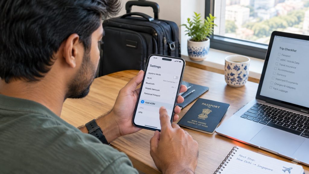 Hubbing Ecom Pvt Ltd | Symbaa  – Global eSIM & Travel SIM | eSIM for the First Time: A Complete Beginner’s Step-by-Step Setup Guide