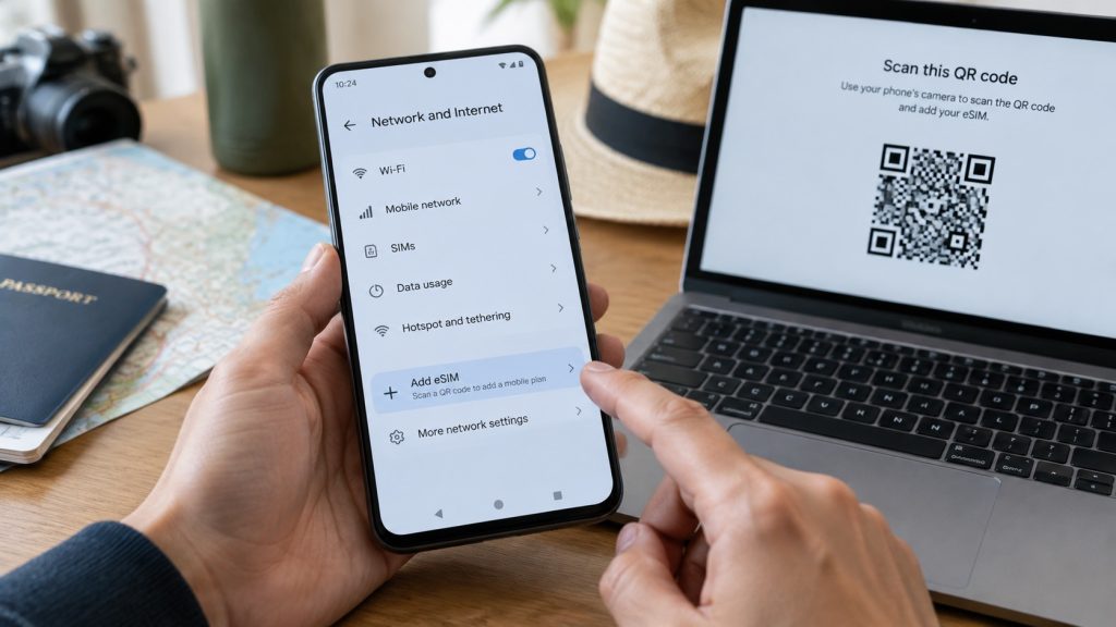 Hubbing Ecom Pvt Ltd | Symbaa  – Global eSIM & Travel SIM | eSIM for the First Time: A Complete Beginner’s Step-by-Step Setup Guide