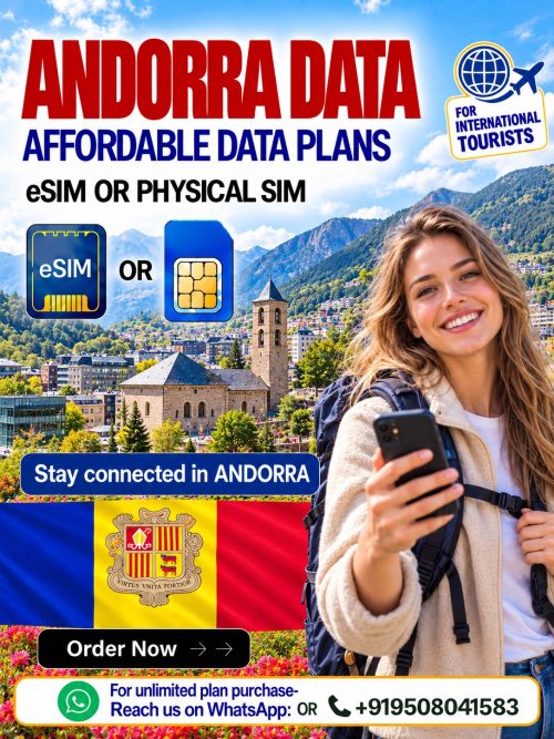 Hubbing Ecom Pvt Ltd | Symbaa  – Global eSIM & Travel SIM|Andorra Data eSIM & Physical Data SIM Card for Travel | Manage Data with Symbaa