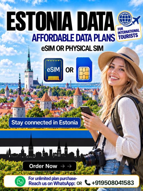 Hubbing Ecom Pvt Ltd | Symbaa  – Global eSIM & Travel SIM|Estonia eSIM & Physical Data SIM Card for Travel | Manage Data with Symbaa