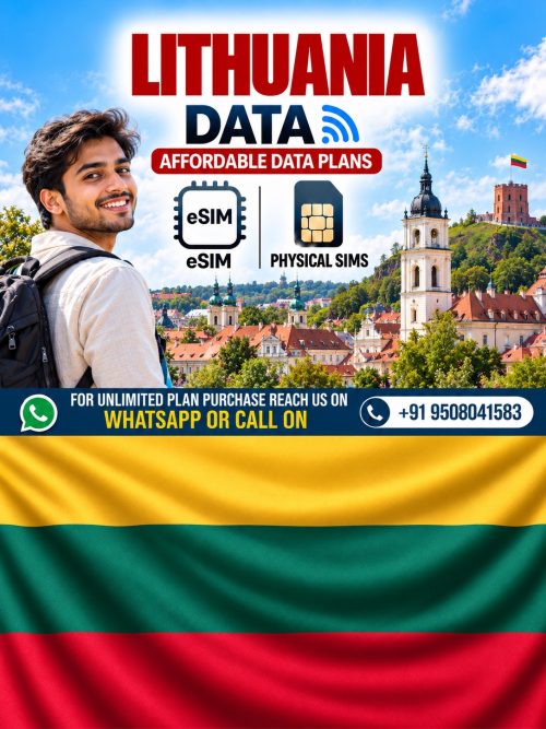 Hubbing Ecom Pvt Ltd | Symbaa  – Global eSIM & Travel SIM|Lithuania eSIM & Physical Data SIM for Travel | Manage Data with Symbaa